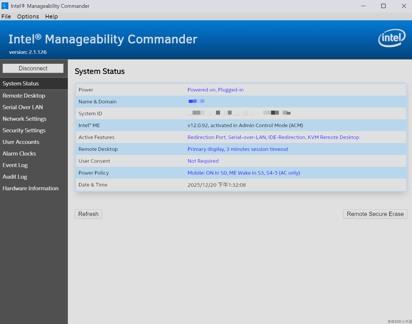 【Bin】Intel vPro 软件分享 Intel Manageability Commander